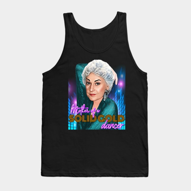 Dorothy Zbornak - Solid Gold Tank Top by Indecent Designs